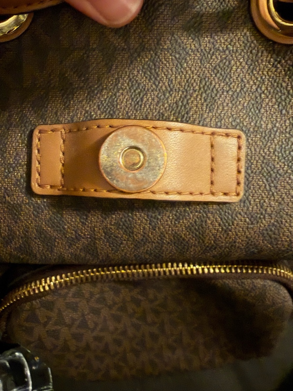 Michael Kors Beige Interior backpack bag - Picture 7 of 7